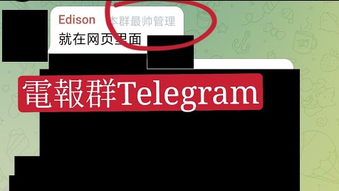 Telegram電報群群主和管理員電報名後面的文字是怎麼弄上去的